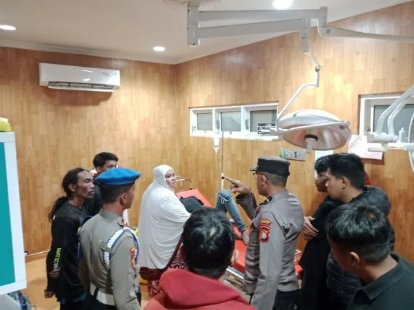 Korban aksi sadis geng motor di Makassar (Dok: Ist).
