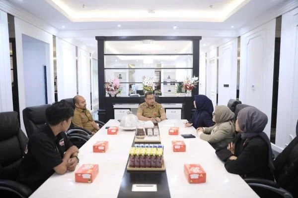 Audiensi KabarMakassar dengan Sekertaris Kota Makassar Andi Zulkifly Nanda, (Dok: Ist)