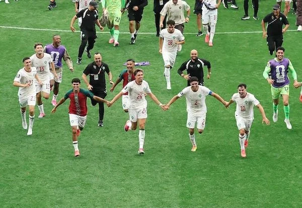 Timnas Maroko Usai Taklukkan Kanada di Piala Dunia 2026 (Dok: Ist).