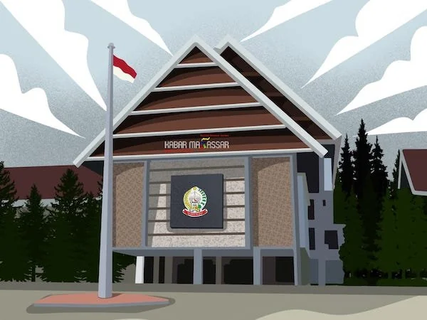 Ilustrasi Kantor Gubernur Sulsel (Dok: KabarMakassar)