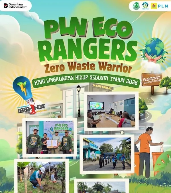 PLN UP3 Pinrang Gelar Aksi Zero Waste Warrior