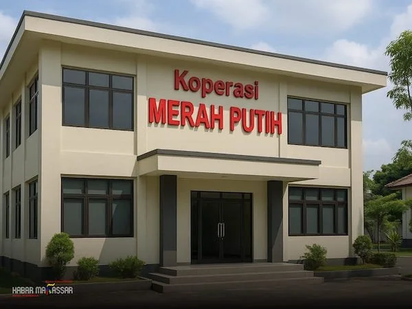 ilustrasi Koperasi Merah Putih (dok. Kabar Makassar)