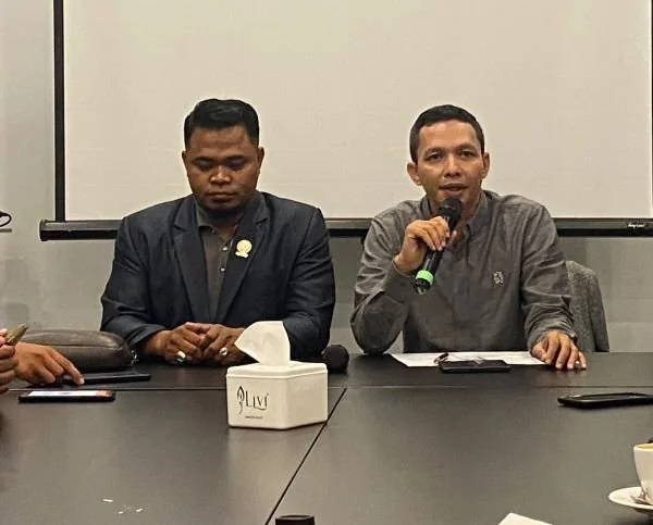 Kuasa hukum Koko Jhon dalam kasus dugaan peredaran narkotika (Dok: Atri KabarMakassar)
