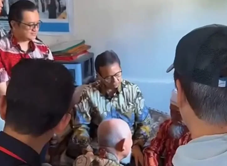 Menteri Kesehatan Republik Indonesia Budi Gunadi Sadikin di Kompleks Kusta Jongaya (Dok: Int)