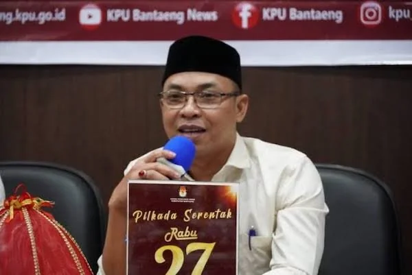 Ketua KPU Bantaeng, Muhammad Saleh (Foto/ ist).