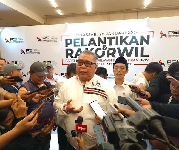 Ketua Harian DPP Partai Solidaritas Indonesia, Ahmad Ali (Dok: Sinta KabarMakassar).