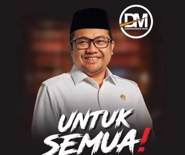 Bakal calon Bupati Gowa 2024, Darmawangsyah Muin.