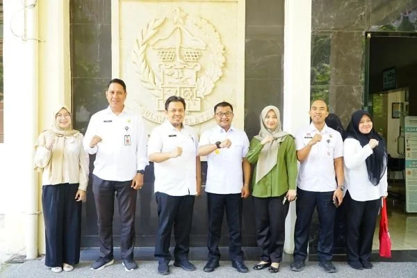 Kanwil Kemenkum Sulsel Jajaki Kerja Sama dengan Bappelitbangda Sulsel (Dok : Ist).