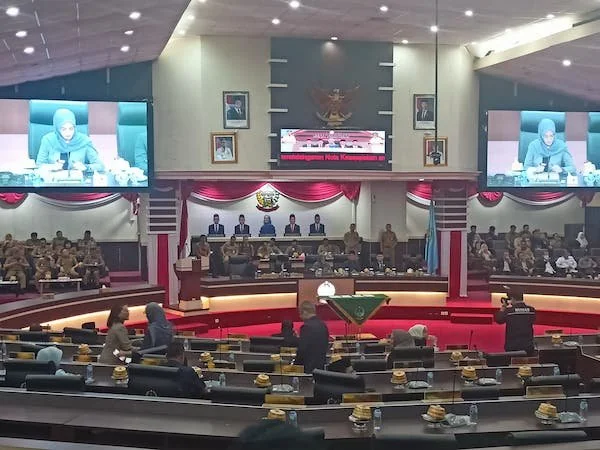 Rapat Paripurna di Kantor DPRD Sulsel (Dok: Ist)