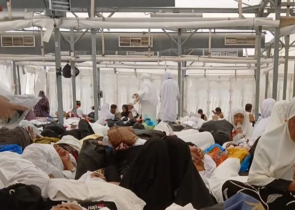 Kondisi jemaah haji di Arab Saudi (Dok : ist).