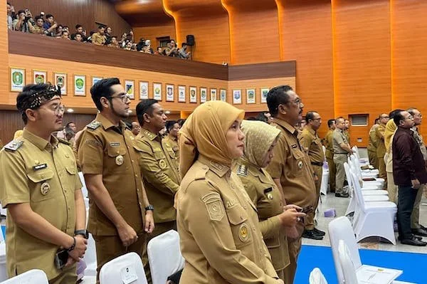Wakil Wali Kota Makasar Aliyah Mustika Ilham saat Mengikuti Rapat Koordinasi PHTC di Jakarta, (Dok: Ist).
