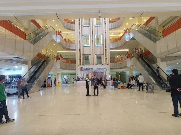 Penampakan Pasar Sentral atau New Makassar Mall, (Dok: Sinta KabarMakassar).