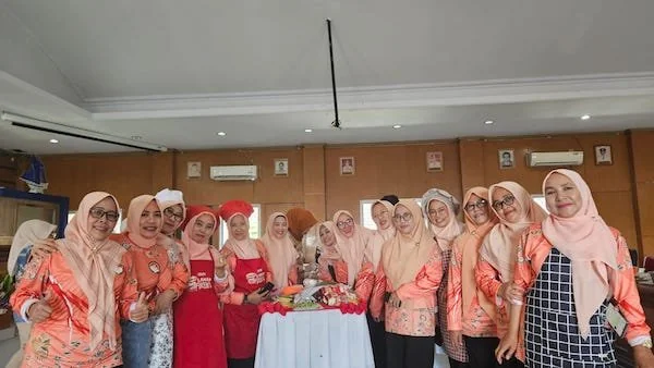 Dharmawanita Foto bersama usai mengikuti proses Pelatihan (fitriani lestari)