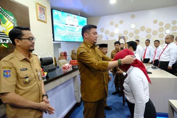 Bupati Gowa, Adnan Purichta Ichsan saat membuka Pelatihan Kepemimpinan Pengawas (PKP) Lingkup Pemerintah Kabupaten Gowa (Dok : ist).