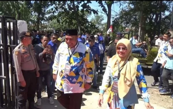 Paslon Bupati dan Wakil Bupati Kabupaten Maros,  Chaidir-Suhartina (Dok:Ist)